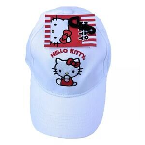 NWT Embroidered Hello Kitty Womens Baseball Cap  Adjustable